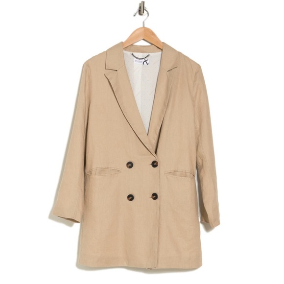 BELLE AND BLOOM Princess Anna Linen Blazer - Picture 5 of 10